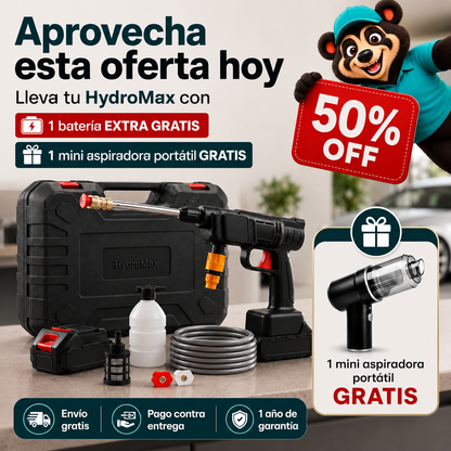 Combo HydroMax: Hidrolavadora de alta presión + Regalos 🎁